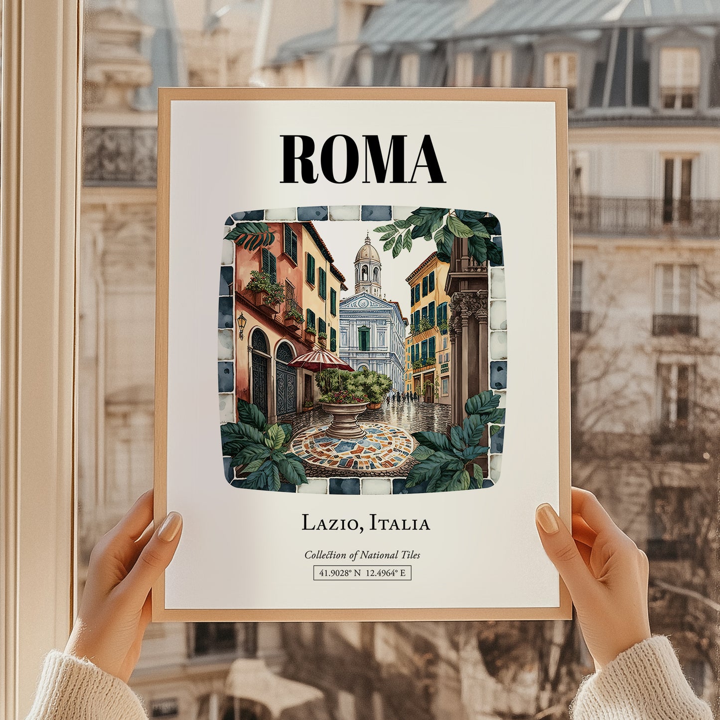 Roma, Italy – Travel Poster