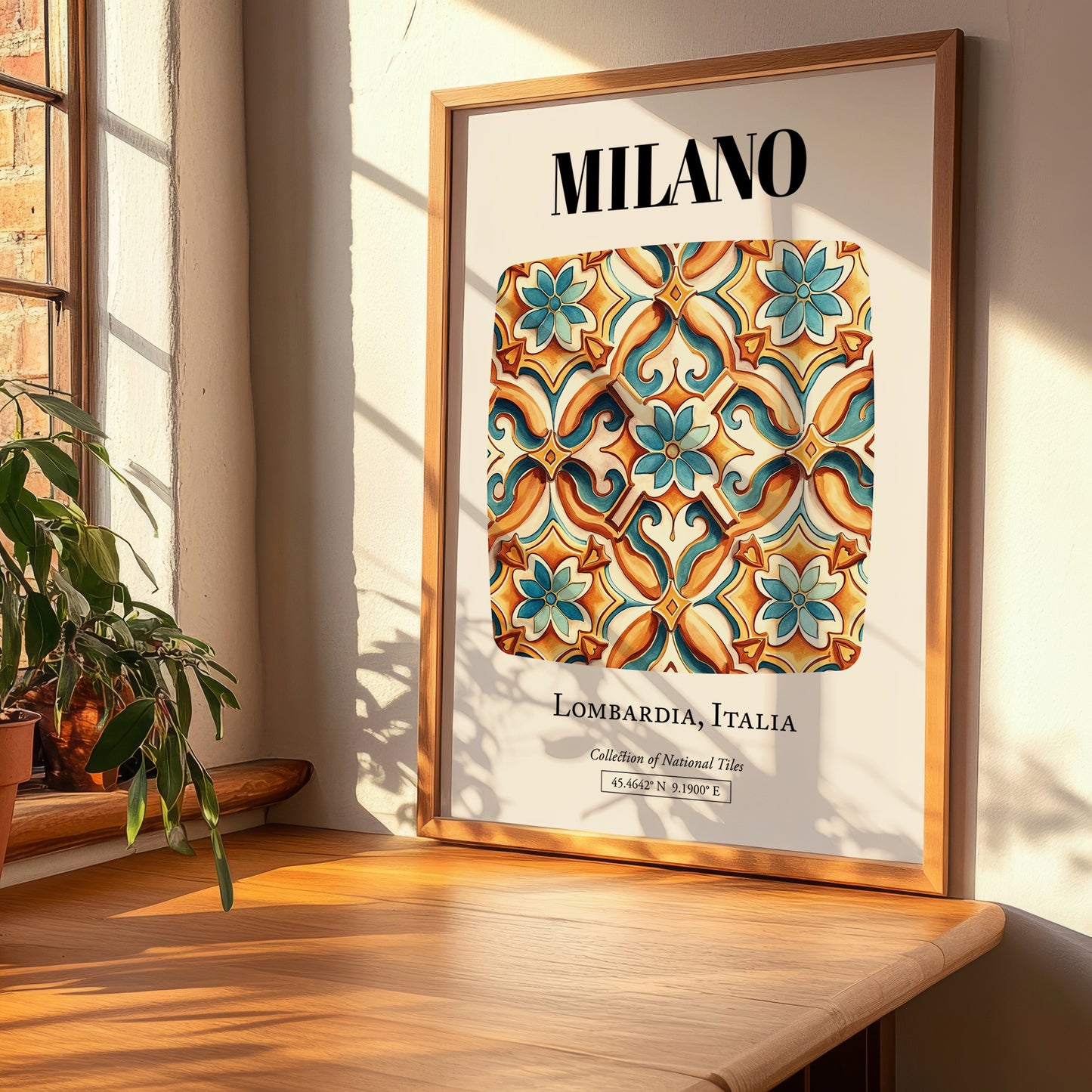 Milano, Italy – Travel Wall Decor, clean layout with no caption