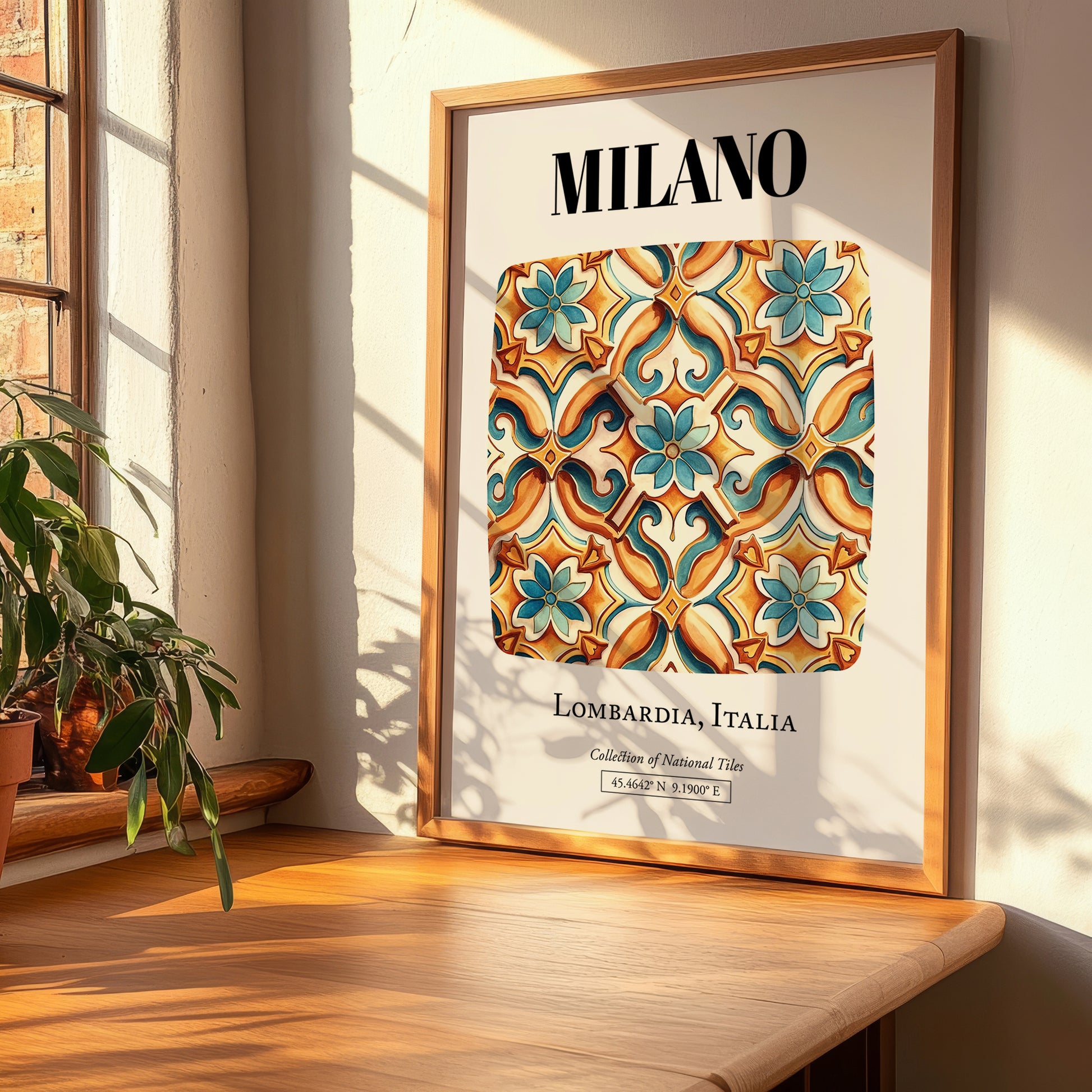 Milano, Italy – Travel Wall Decor, clean layout with no caption