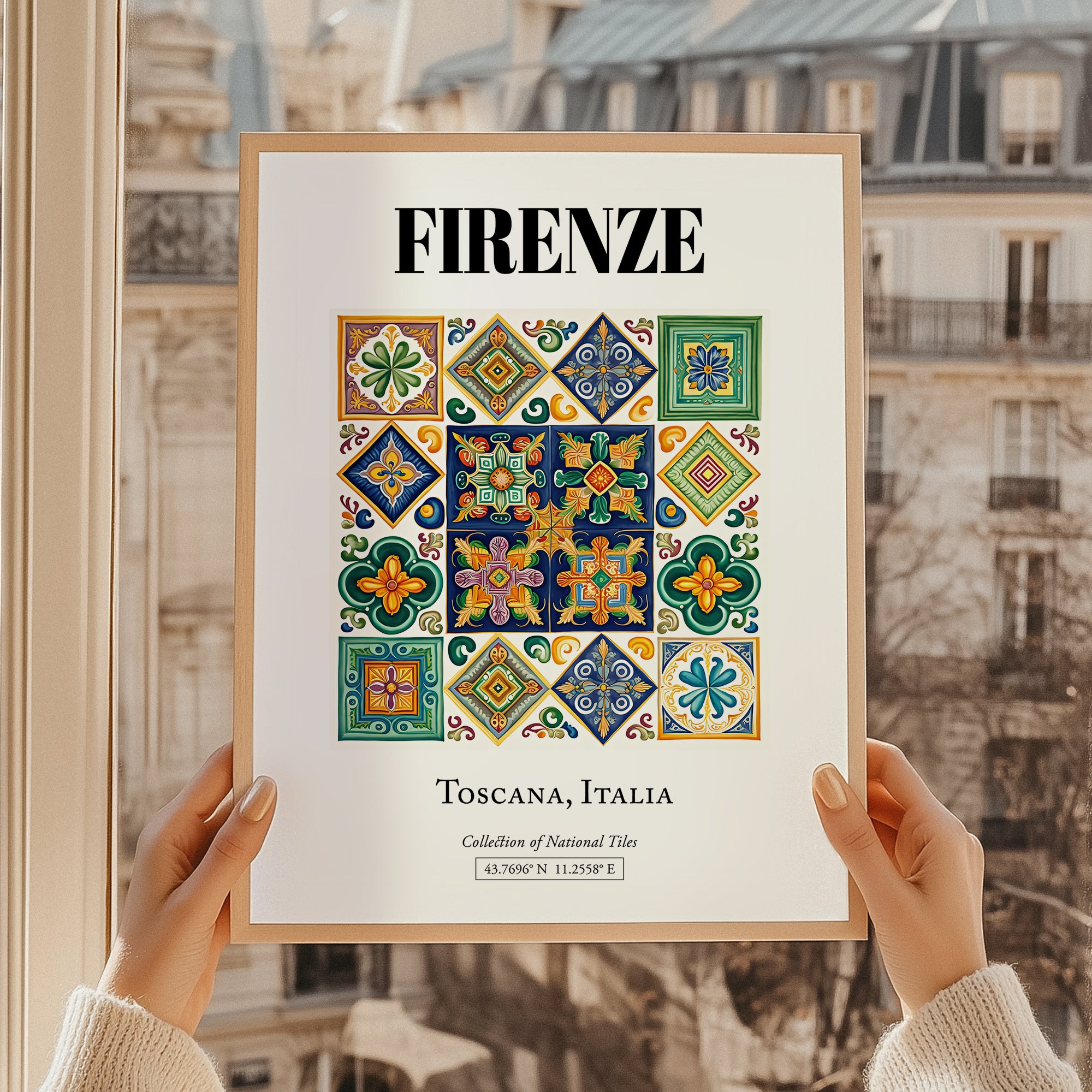 Firenze, Italy – Vintage Travel Poster