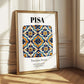 Pisa, Italy – Travel Print, styled in a charming Paris street view