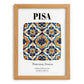 Pisa, Italy – Travel Print, set in oak frame