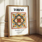 Torino, Italy – Away From Home Poster, styled in a charming Paris street view