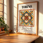 Torino, Italy – Away From Home Poster, clean layout with no caption