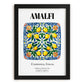 Amalfi, Italy – Travel Poster, in sleek black frame