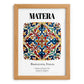 Matera, Italy – Travel Print, set in oak frame