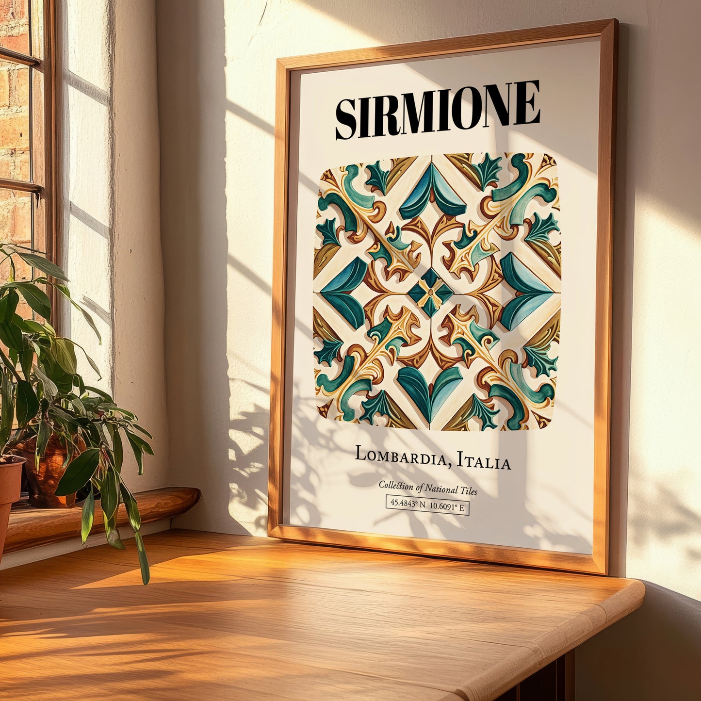 Sirmione, Italy – Travel Print, clean layout with no caption