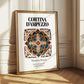 Cortina D'ampezzo, Italy – Country Culture Poster, styled in a charming Paris street view