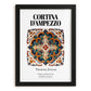 Cortina D'ampezzo, Italy – Country Culture Poster, in sleek black frame