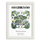 San Gimignano, Italy – Travel Wall Decor, placed in minimal white frame