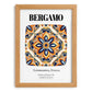 Bergamo, Italy – Travel Memories Wall Print, set in oak frame