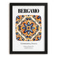 Bergamo, Italy – Travel Memories Wall Print, in sleek black frame