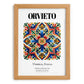Orvieto, Italy – Country Culture Poster, set in oak frame