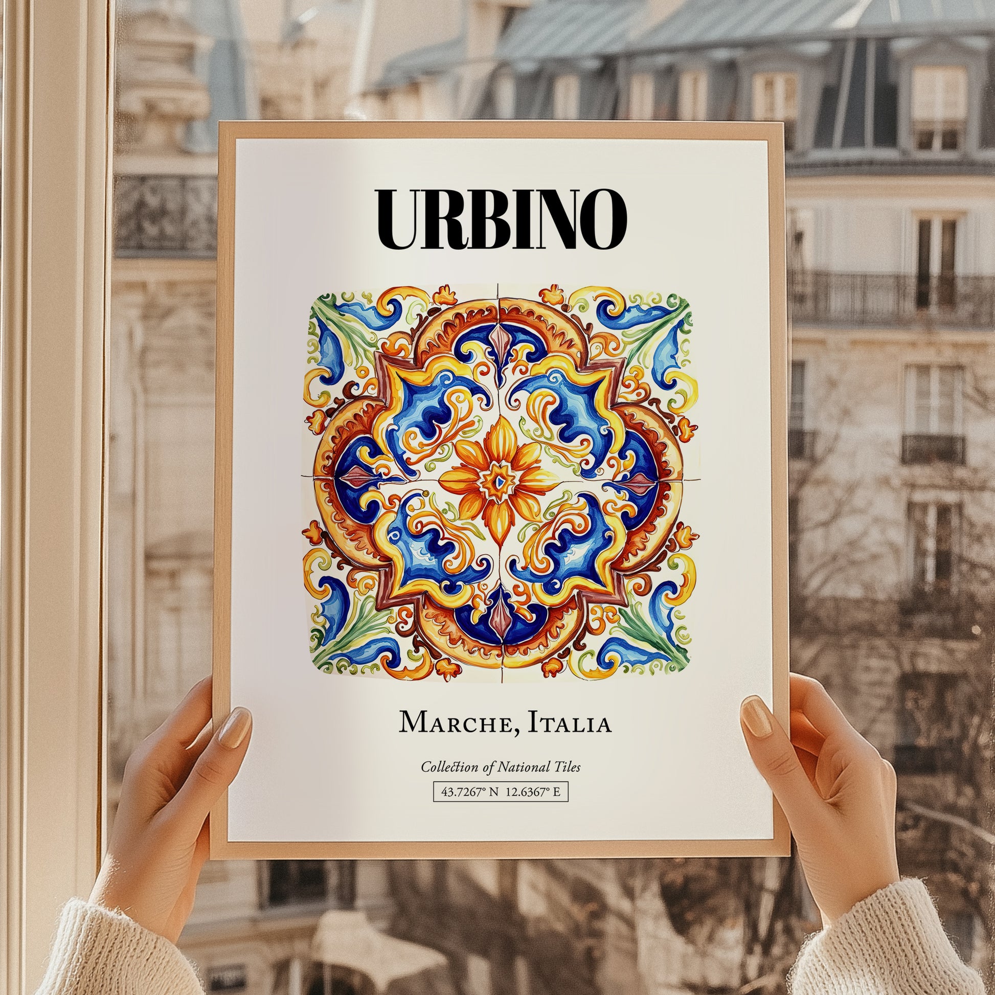 Urbino, Italy – Away From Home Poster
