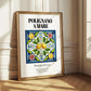 Polignano A Mare, Italy – Illustrated Travel Poster, styled in a charming Paris street view