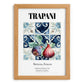 Trapani, Italy – Travel Poster, set in oak frame
