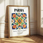 Parma, Italy – Travel Poster, styled in a charming Paris street view