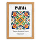 Parma, Italy – Travel Poster, set in oak frame