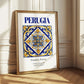Perugia, Italy – Travel Print, styled in a charming Paris street view