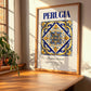 Perugia, Italy – Travel Print, clean layout with no caption