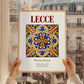 Lecce, Italy – Retro Travel Poster