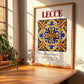 Lecce, Italy – Retro Travel Poster, clean layout with no caption