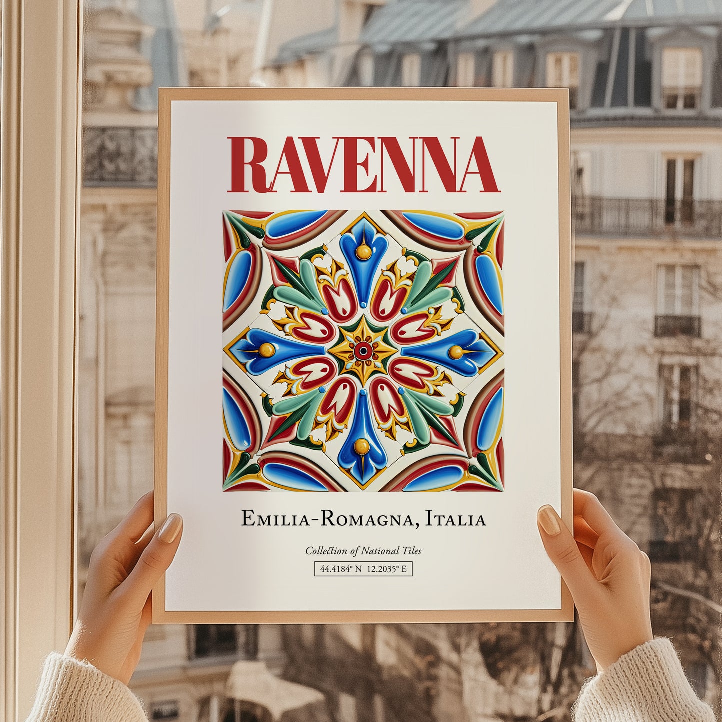 Ravenna, Italy – Tourist Destination Poster