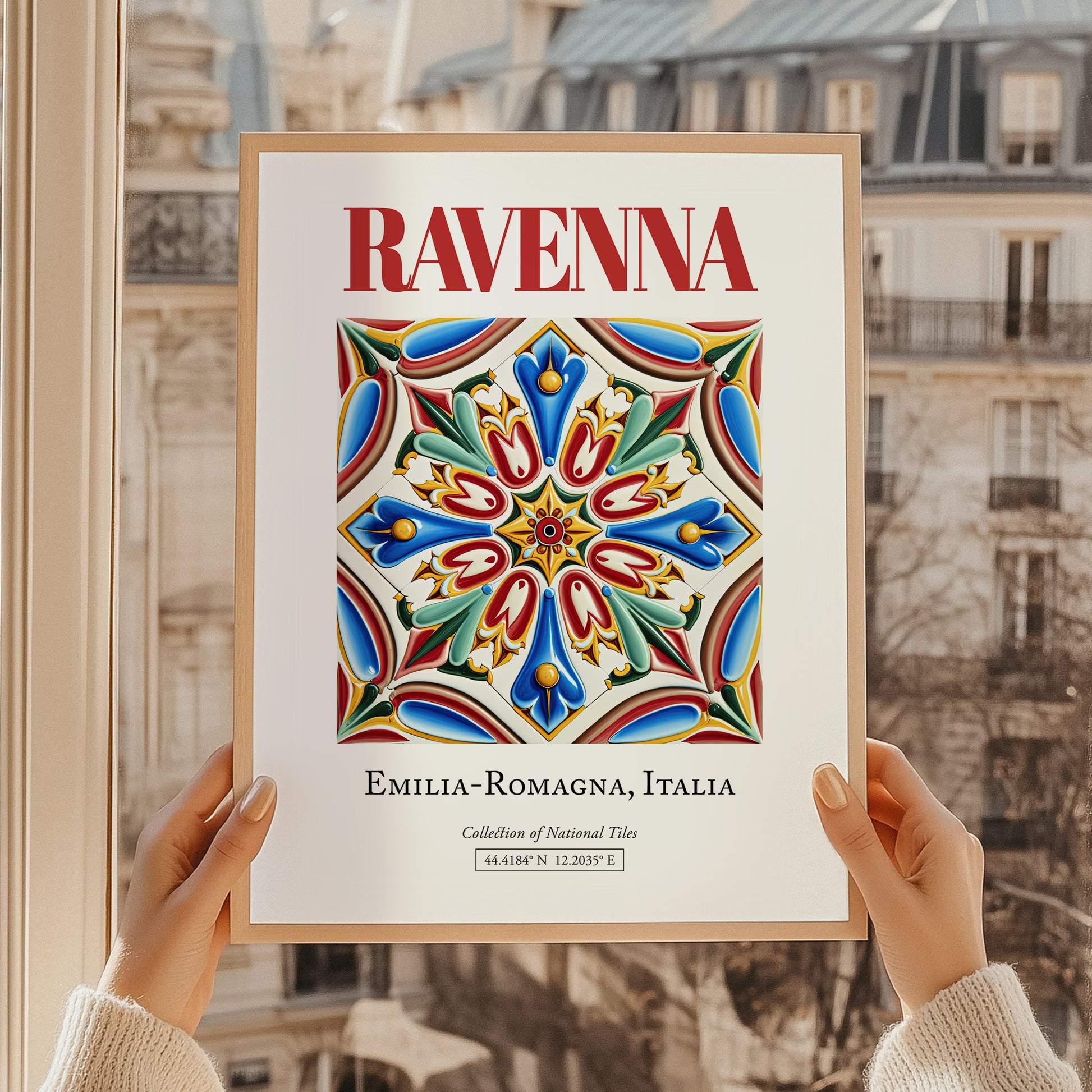 Ravenna, Italy – Tourist Destination Poster