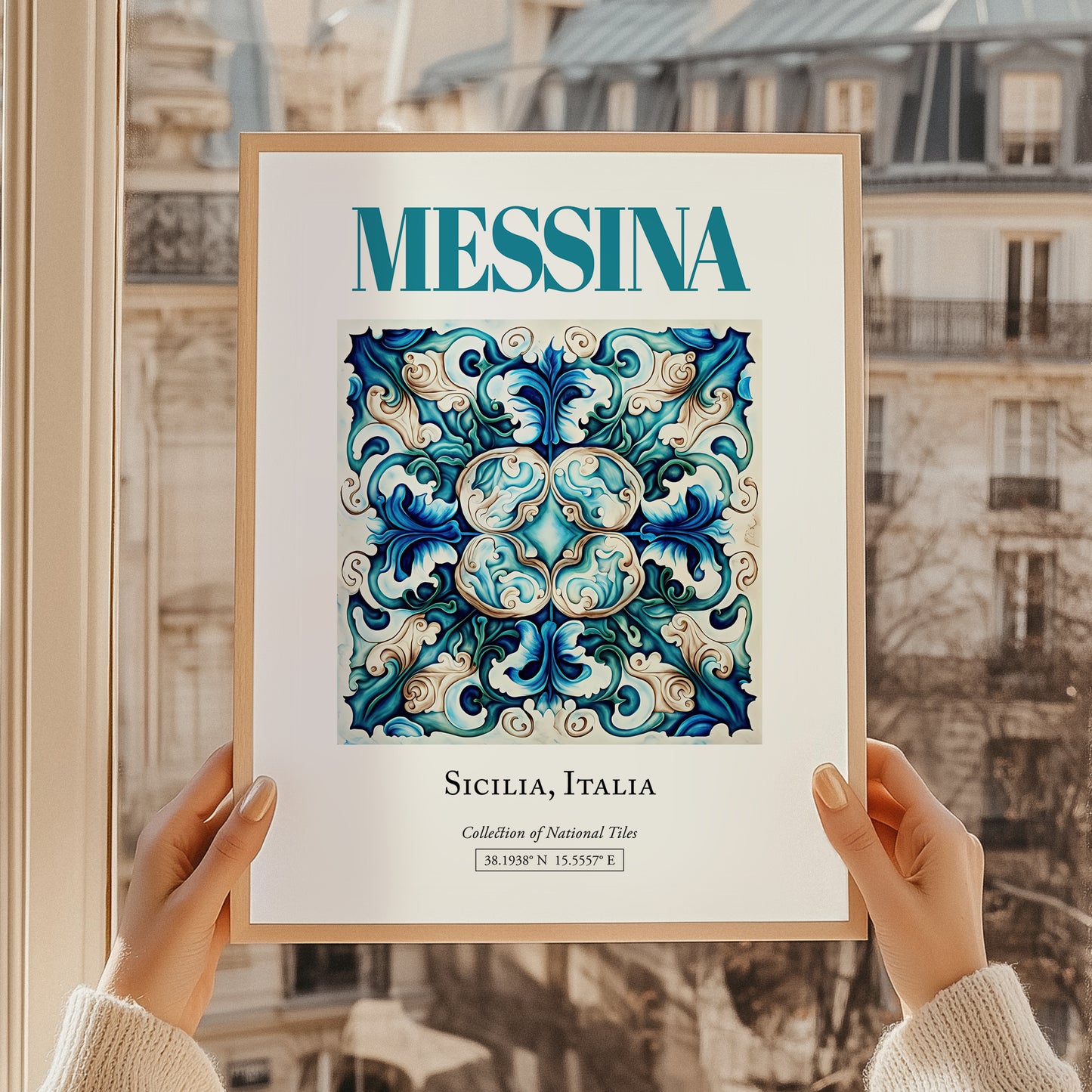Messina, Italy – Architectural Travel Art