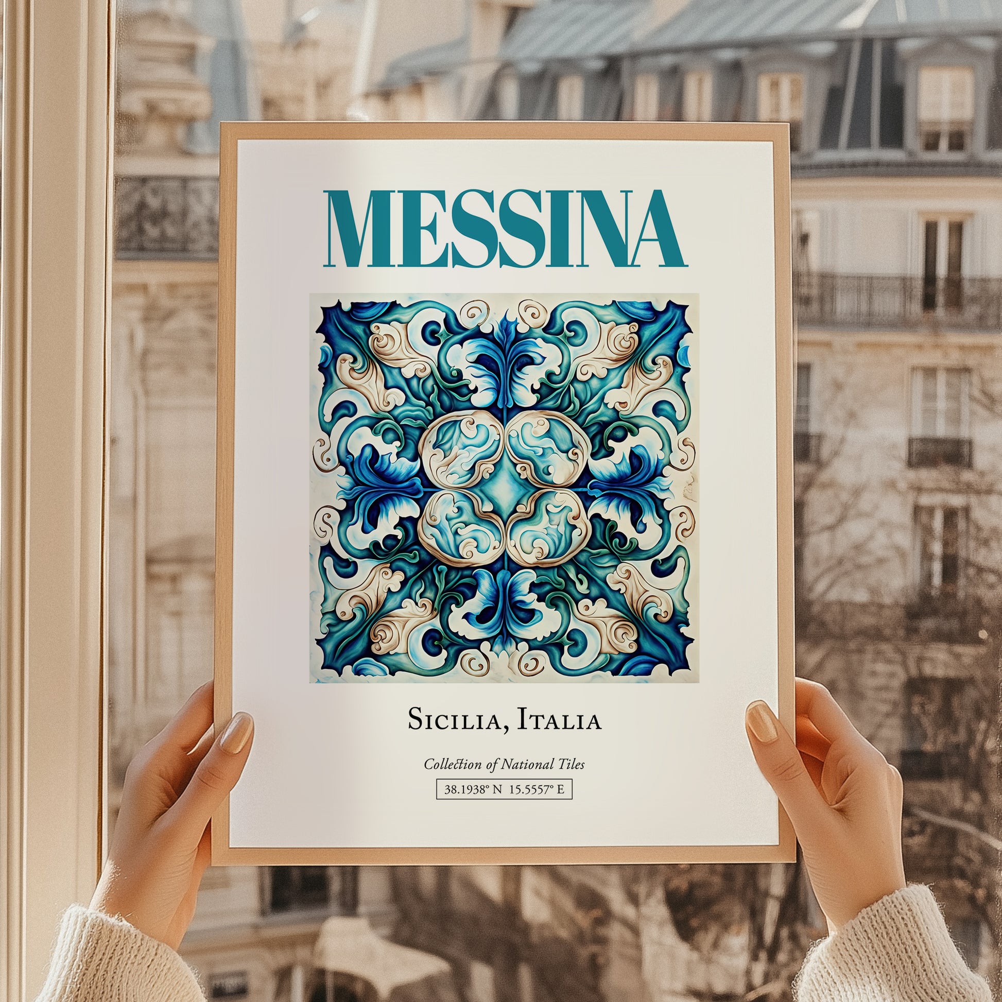 Messina, Italy – Architectural Travel Art
