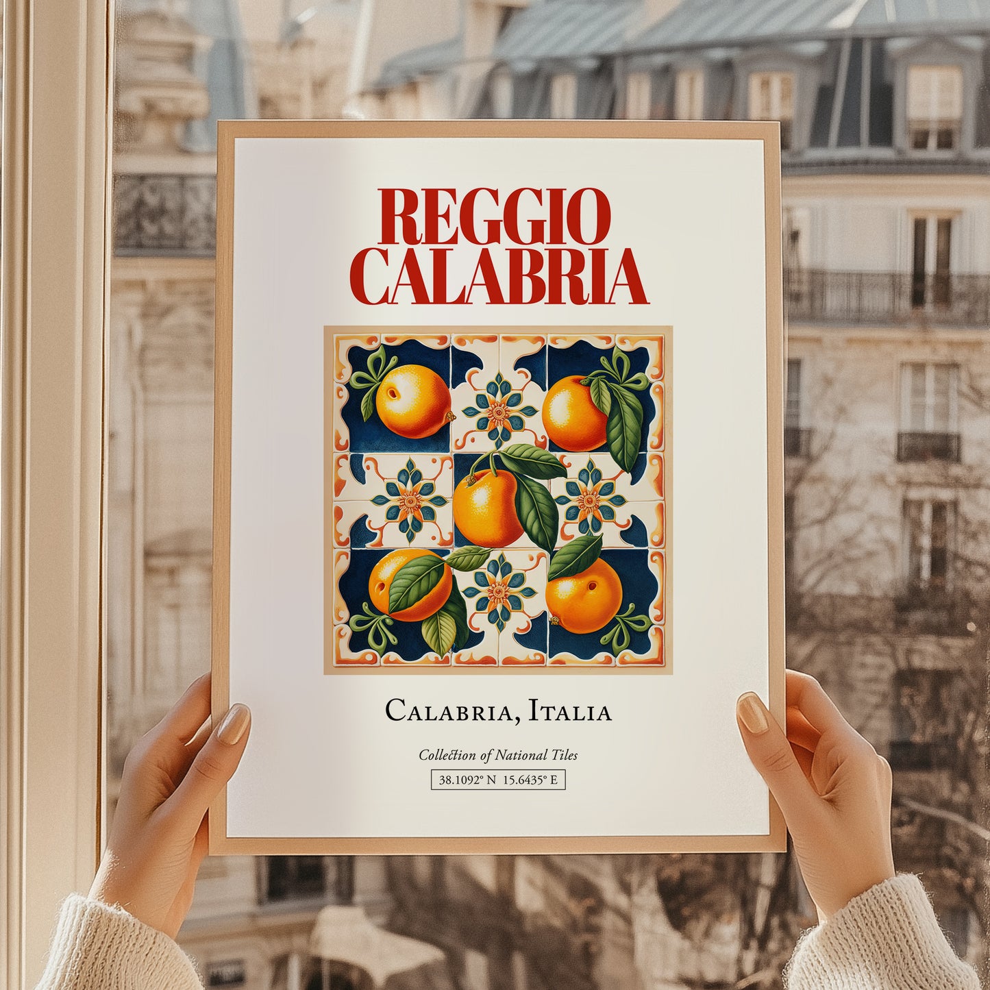 Reggio Calabria, Italy – Wanderlust-Inspired Poster