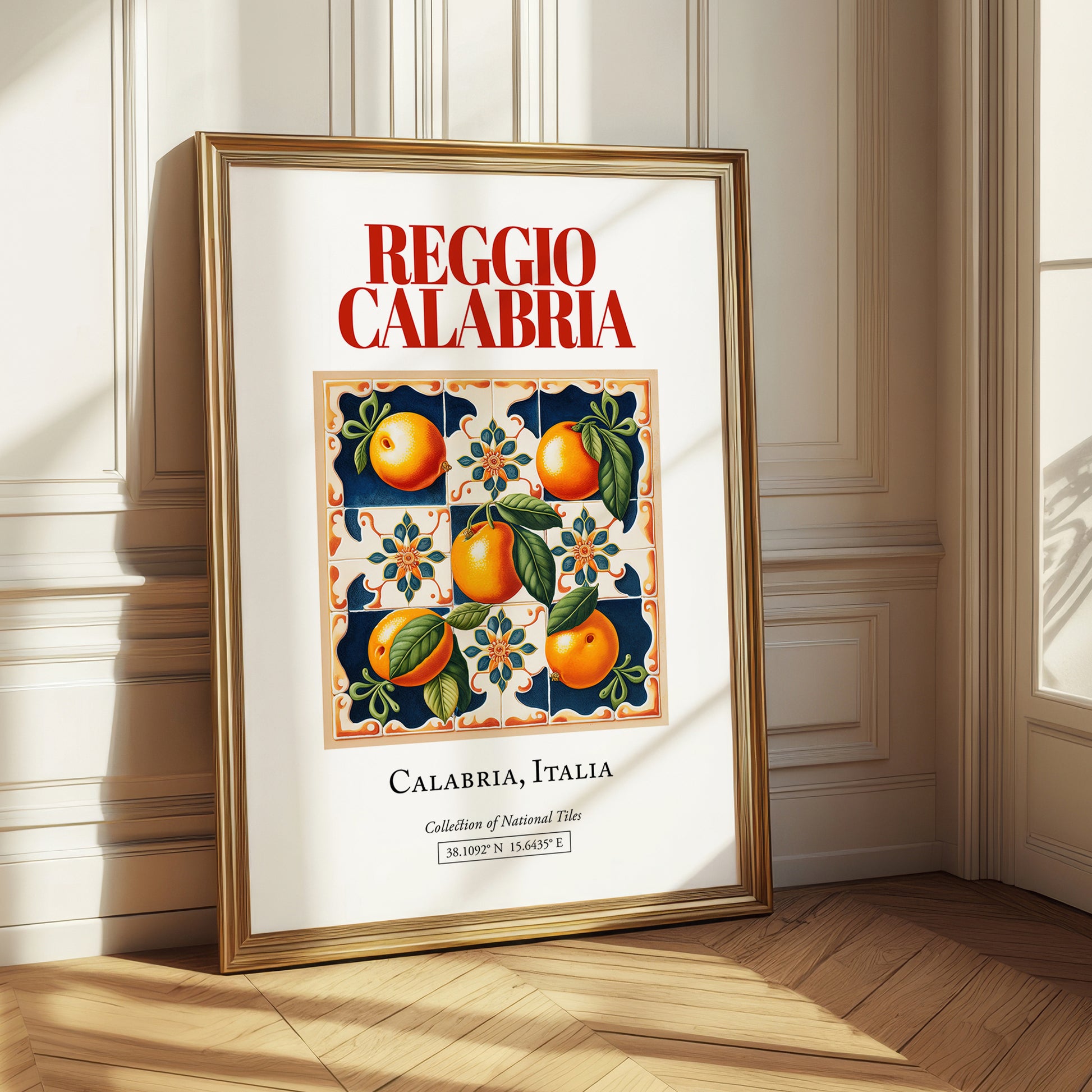Reggio Calabria, Italy – Wanderlust-Inspired Poster, styled in a charming Paris street view