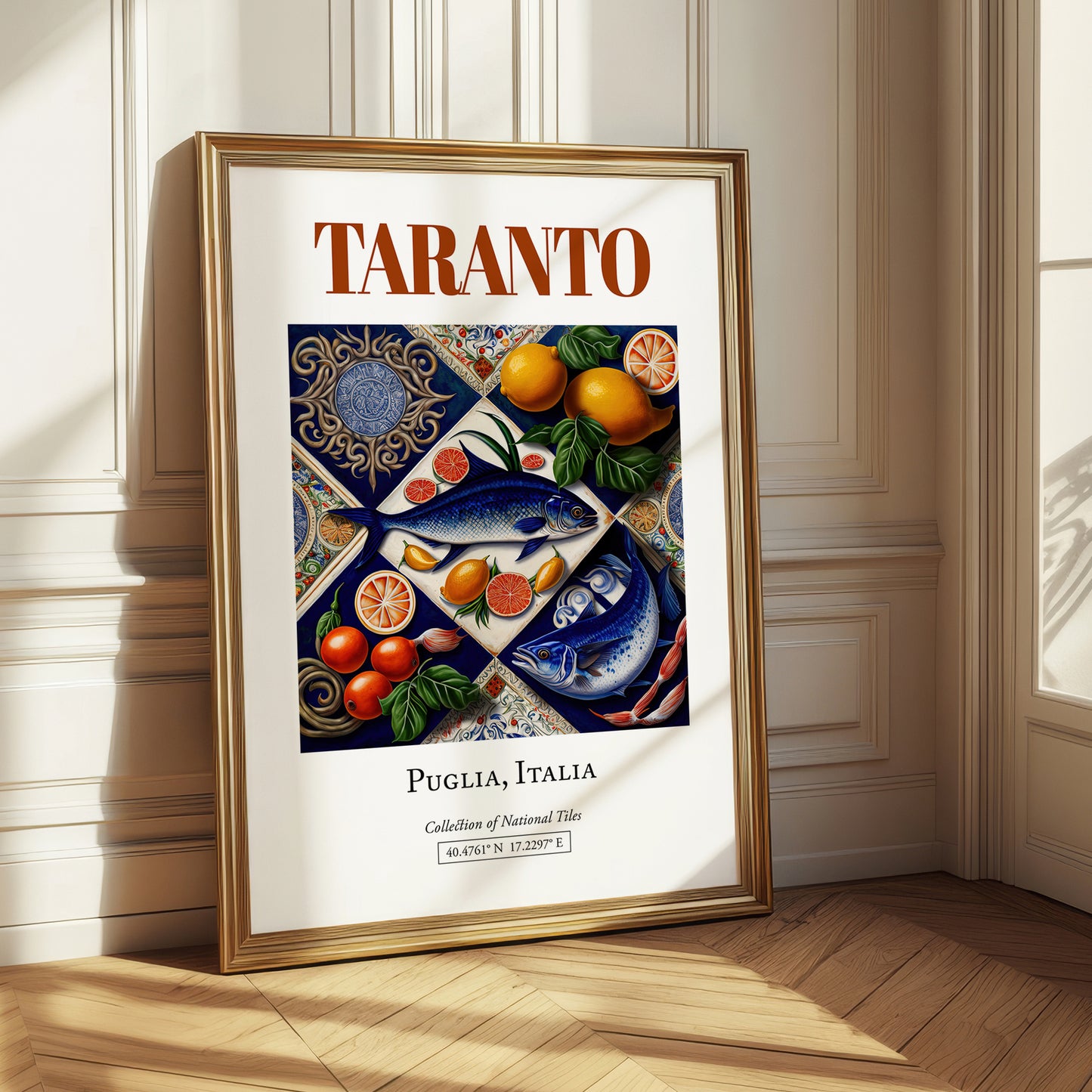 Taranto, Italy – Wanderlust Wall Decor, styled in a charming Paris street view