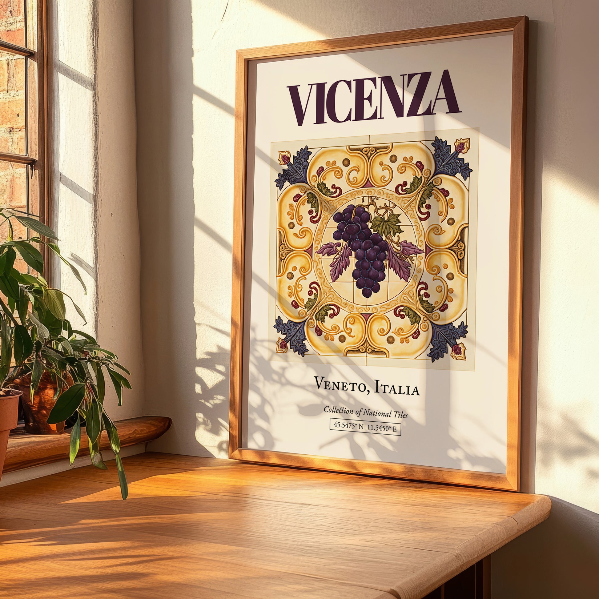 Vicenza, Italy – Travel Wall Decor, clean layout with no caption