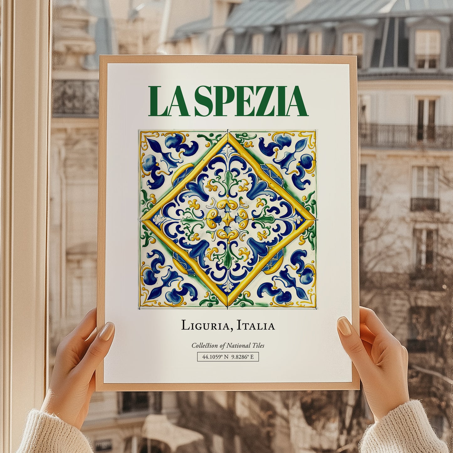 La Spezia, Italy – Tourist Destination Poster