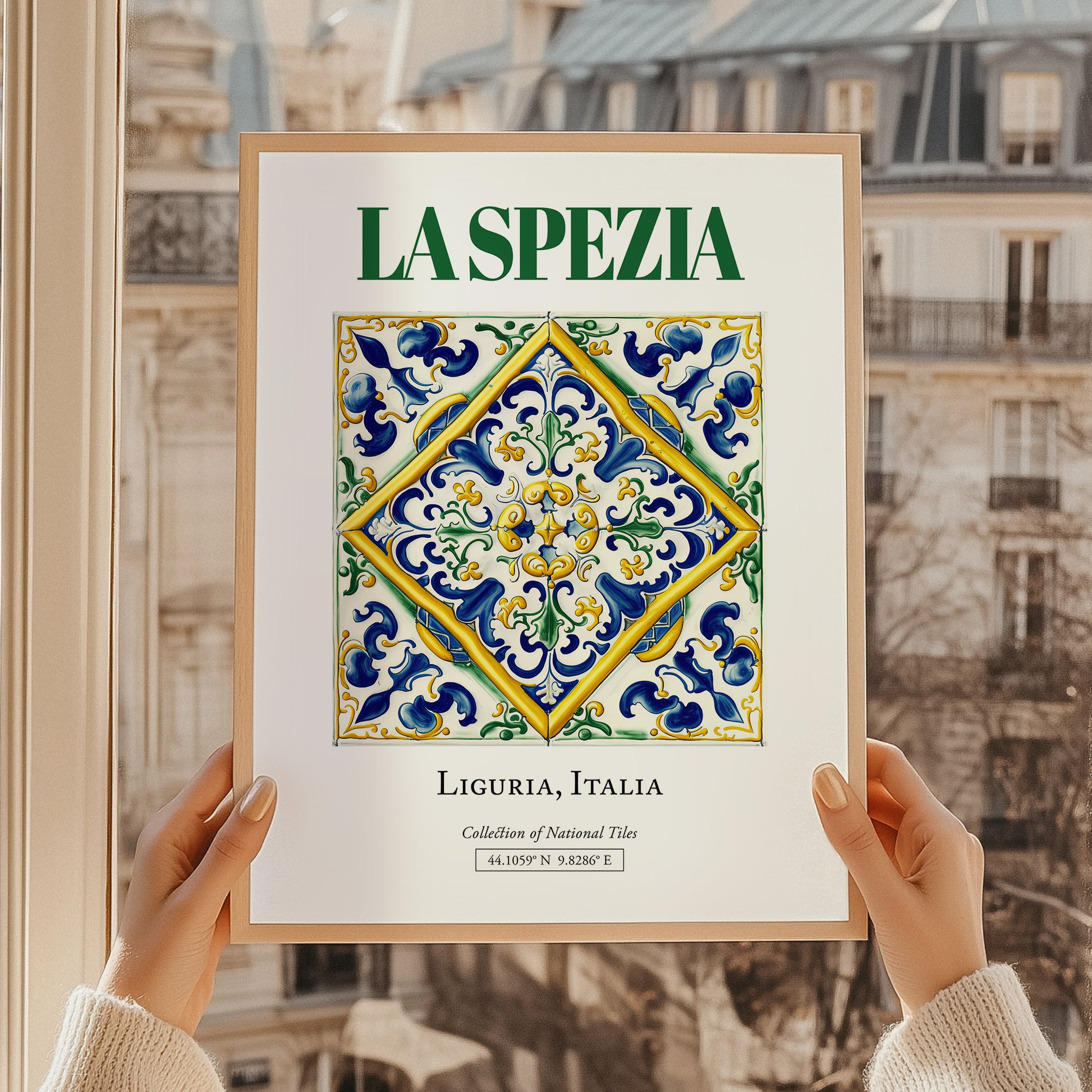 La Spezia, Italy – Tourist Destination Poster