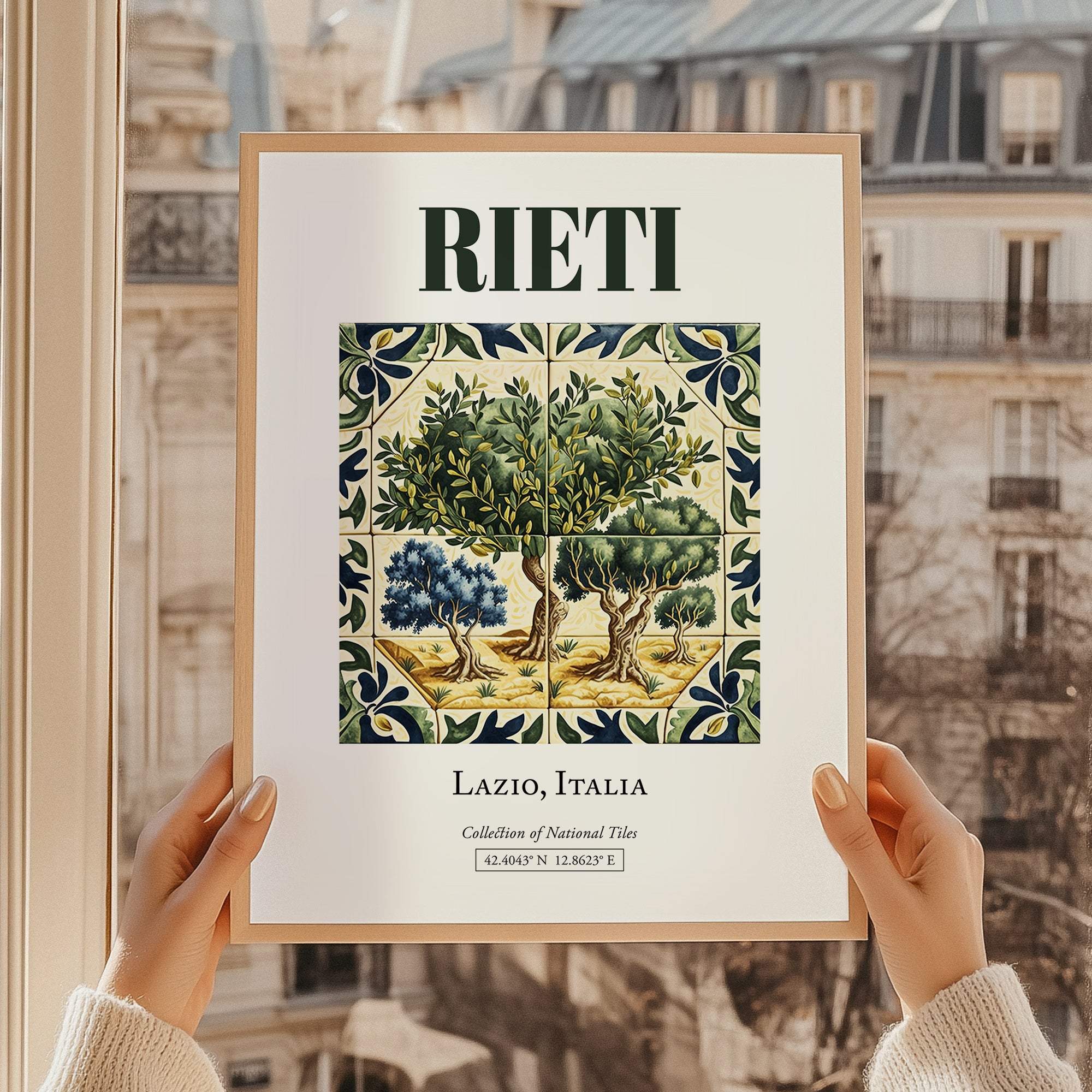 Rieti, Italy – Travel Poster