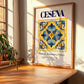 Cesena, Italy – Travel Poster, clean layout with no caption
