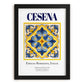 Cesena, Italy – Travel Poster, in sleek black frame
