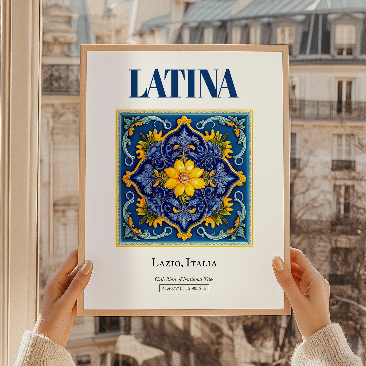 Latina, Italy – Global Cities Wall Print