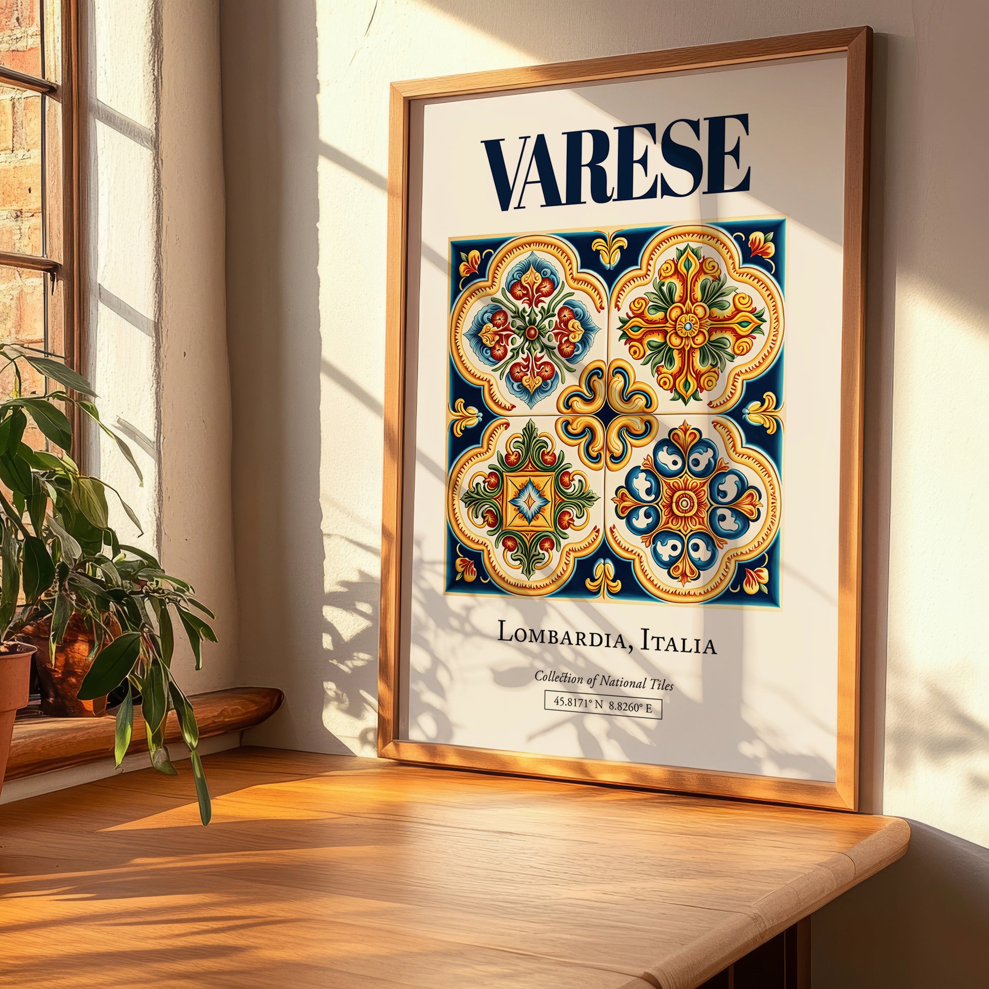 Varese, Italy – Travel Memories Wall Print, clean layout with no caption