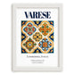Varese, Italy – Travel Memories Wall Print, placed in minimal white frame