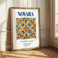 Novara, Italy – Away From Home Poster, styled in a charming Paris street view