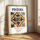 Pistoia, Italy – Retro Travel Poster, styled in a charming Paris street view