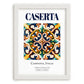 Caserta, Italy – Travel Print, placed in minimal white frame