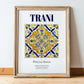 Trani, Italy – Wanderlust Wall Decor, in wooden frame leaning on the floor