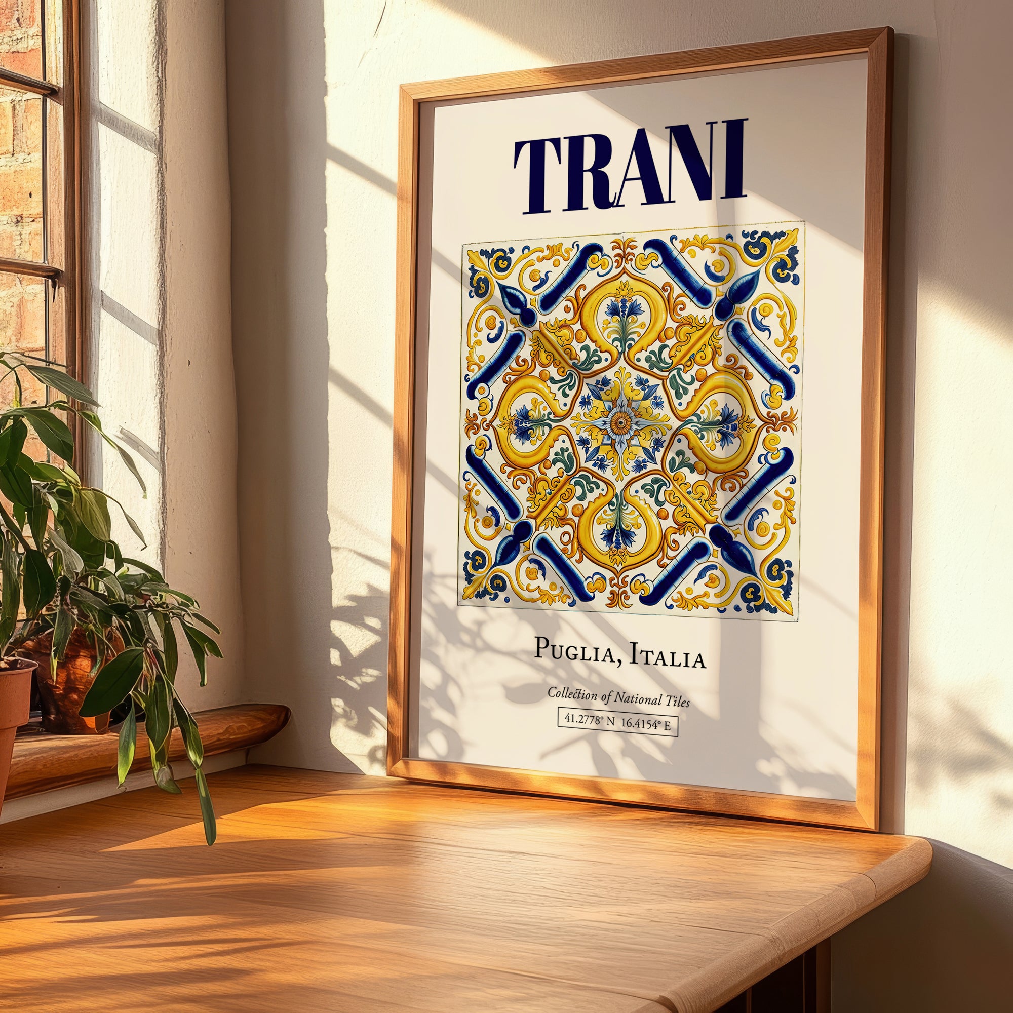 Trani, Italy – Wanderlust Wall Decor, clean layout with no caption
