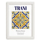 Trani, Italy – Wanderlust Wall Decor, placed in minimal white frame