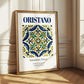 Oristano, Italy – Travel Print, styled in a charming Paris street view