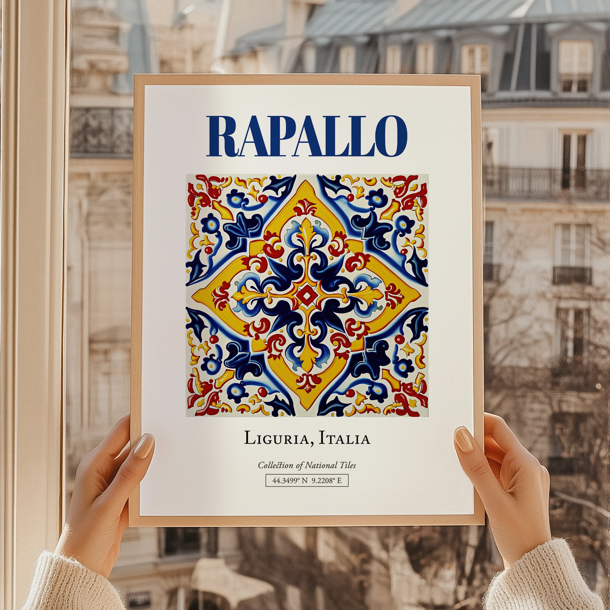 Rapallo, Italy – Travel Poster
